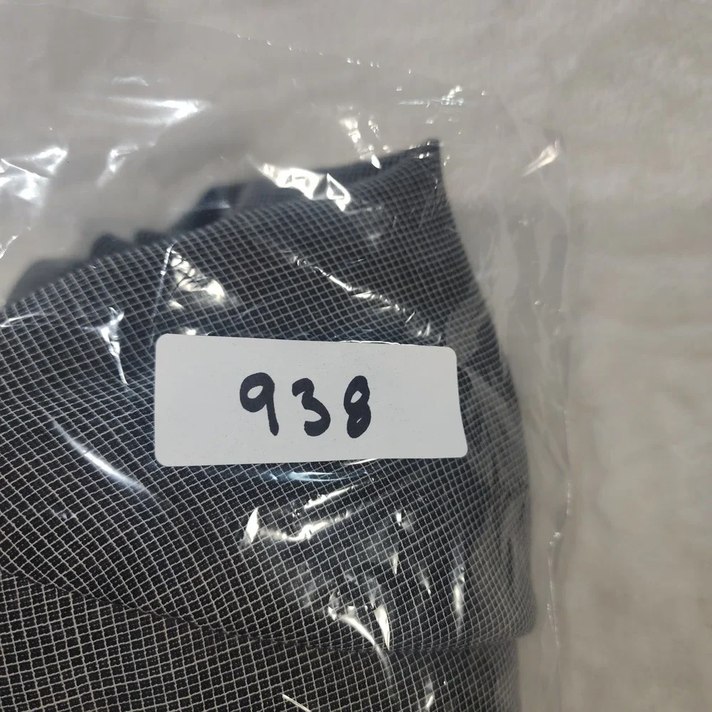 Hugo Boss Einstein Grey Micro Check Wool Blend 3 Button Blazer Mens 46L Classic